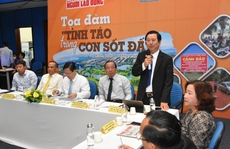 Các ngân hàng thấm thía bài học về sốt đất