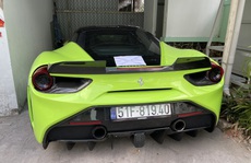 Thông tin mới nhất vụ nam thanh niên lái siêu xe Ferrari 488 GTB giá hơn 10 tỉ đồng bị tạm giữ