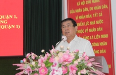 Chủ tịch Nguyễn Thành Phong muốn xây dựng những tập đoàn kinh tế mạnh tại TP HCM