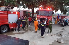 Cháy tại tòa nhà ngân hàng, bảo hiểm, trung tâm ngoại ngữ