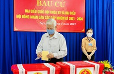 Bỏ phiếu tại Bình Dương, Bình Phước, Tây Ninh