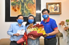 'Mai Vàng nhân ái' thăm NSND Kim Cương và NSND Minh Vương