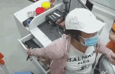 CLIP: Phụ nữ vào tiệm thú cưng ở TP HCM trộm bóp tiền