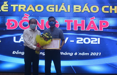Báo Người Lao Động đoạt giải A Giải Báo chí Đồng Tháp