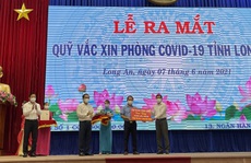 Trần Anh Group ủng hộ 10.000 liều vắc-xin vào Quỹ Vắc-xin phòng, chống Covid-19 tỉnh Long An
