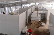 Toàn cảnh đại công trường xây dựng 2 bệnh viện dã chiến hơn 7.000 gường tại TP HCM