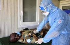 Bệnh viện dã chiến 'mũ nồi xanh' Việt Nam - Ấn Độ tập huấn trực tuyến về Covid-19