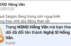 Fanpage gỡ danh hiệu NSND, Hồng Vân bị tước danh hiệu sau hàng loạt điều tiếng?