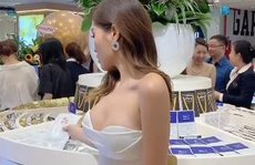 Hoa hậu Kỳ Duyên lại bị chê vì ăn mặc 'phóng khoáng'