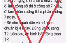 TP HCM và TP Nha Trang bác bỏ thông tin 'không cho người dân di chuyển trong 7 ngày'