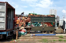 105 tấn nông sản 'đi' tàu hoả vào TP HCM hỗ trợ người dân chống dịch Covid-19
