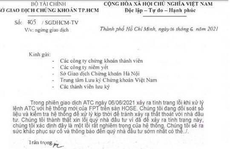 Giả mạo công văn của HOSE, một người bị phạt 15 triệu đồng