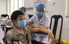 Hơn 160 người khuyết tật ở Cần Thơ được tiêm vắc-xin phòng Covid-19