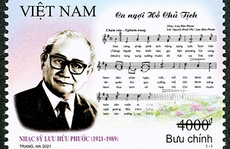 Phát hành bộ tem 100 năm ngày sinh nhạc sĩ Lưu Hữu Phước