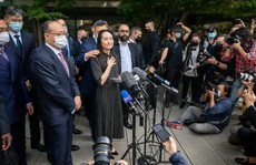 'Công chúa Huawei' Mạnh Vãn Chu đã về đến Trung Quốc