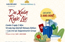 “Du xuân rước lộc” cùng Saigontourist Group và Vietnam Airlines