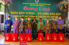 'Xuân biên phòng ấm lòng dân bản' đến xã đảo Thạnh An - TP HCM