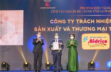 Bidrico nhận giải thưởng Thương hiệu Vàng TP HCM năm 2021