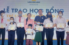 Học bổng Saigontourist Group vì cộng đồng tiếp sức học sinh nghèo, trẻ em mồ côi do COVID-19