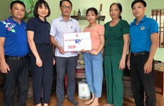 Hơn 1,5 tỉ đồng hỗ trợ đoàn viên bị bệnh hiểm nghèo