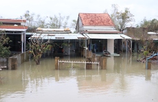 Nhiều nơi ở Quảng Nam ngập sâu hơn 2 m, nước tràn qua Quốc lộ 1