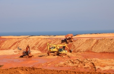 Diễn biến mới nhất vụ sập mỏ titan ở Bình Thuận