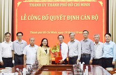 Bổ nhiệm PGS-TS Trần Hoàng Ngân làm Thư ký Bí thư Thành ủy TP HCM