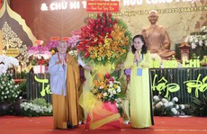 Hơn 1.500 người tham dự lễ tưởng niệm Đức Thánh Tổ Ni Đại Ái Đạo