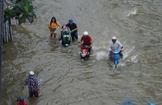 Cảnh báo ngập tại TP HCM trong chiều nay