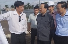Thứ trưởng Bộ GTVT: Đẩy nhanh tiến độ thi công cầu Rạch Miễu 2