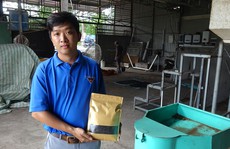 Biến vỏ ấu thành phân bón hữu cơ