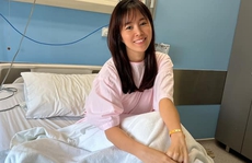 Diễn viên Lê Phương chia sẻ trên mạng xã hội sau ca mổ