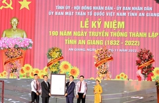 An Giang long trọng kỷ niệm 190 năm ngày thành lập tỉnh