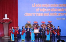 Công ty Yến sào Khánh Hòa: Đón nhận 2 Huân chương Lao động và Cờ thi đua Chính phủ
