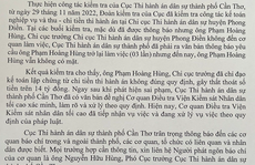 Vì sao Chi cục trưởng Chi cục THADS huyện Phong Điền không đến cơ quan?