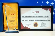 EVNHCMC nhận giải thưởng Doanh nghiệp sáng tạo ASEAN năm 2022
