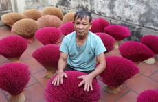 Làng hương 300 tuổi ở xứ Thanh hối hả vào vụ Tết