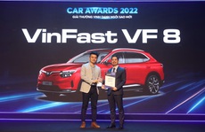VinFast VF 8 được vinh danh là “Ngôi sao mới” tại Giải thưởng Car Awards 2022