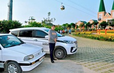 Giới tài xế thích thú khi Cáp treo Núi Sam mời ăn uống, đậu xe miễn phí