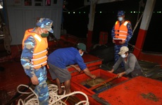 Cảnh sát biển bắt giữ 2 tàu cá chở 170.000 lít dầu trái phép