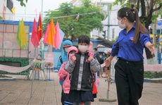 Đà Nẵng: Ngày đầu mở cửa trường mầm non, tiểu học