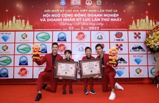 Con tiếp nối cha lập kỷ lục Guiness