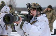 Quân đội Ukraine tập trận với khí tài của Mỹ