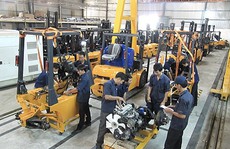 Xe nâng MGA tiếp tục ký hợp đồng “khủng” trên 50 xe điện cho Cáp Treo Núi Sam