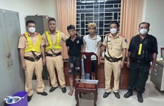 CSGT Đồng Nai truy đuổi, bắt nóng 2 kẻ cướp liều lĩnh trong đêm