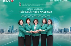 BIDV nhận giải Ngân hàng dành cho khách hàng cá nhân tốt nhất Việt Nam lần thứ 7