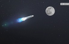 Mặt Trăng sắp bị đâm thủng bởi khối rác vũ trụ 3 tấn, có thể là tên lửa