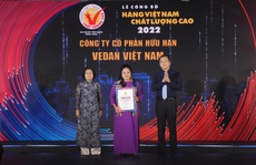 Vedan Việt Nam tiếp tục được vinh danh 'Hàng Việt Nam chất lượng cao' năm 2022