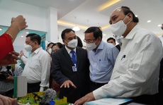 Hình ảnh Chủ tịch nước thăm Khu nông nghiệp Công nghệ cao TP HCM