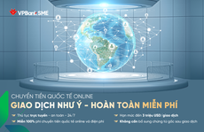 VPBank miễn 100% phí chuyển tiền quốc tế online